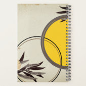 イエローゼンスタイリッシュウォーター色アポイントメント プランナー手帳 (裏面)