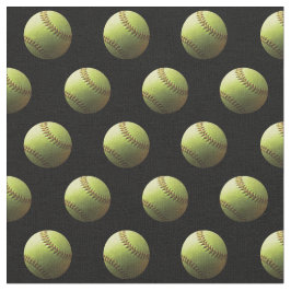 イエローソフトボールスポーツボール ファブリック