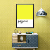 イエローソングアルバム – 全幅 ポスター