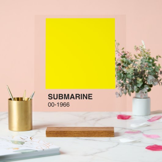 イエローソングアルバム – 背澄ん景 アクリルサイン (ウェディング)