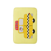 イエロータクシーデザイン バスマット (正面縦)