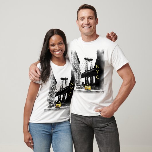 イエロータクシーニューヨークシティニューヨークモダンアポップ・アートのート Tシャツ (ユニセックス)