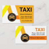 イエロータクシールートライド共有 名刺 (正面/裏面)