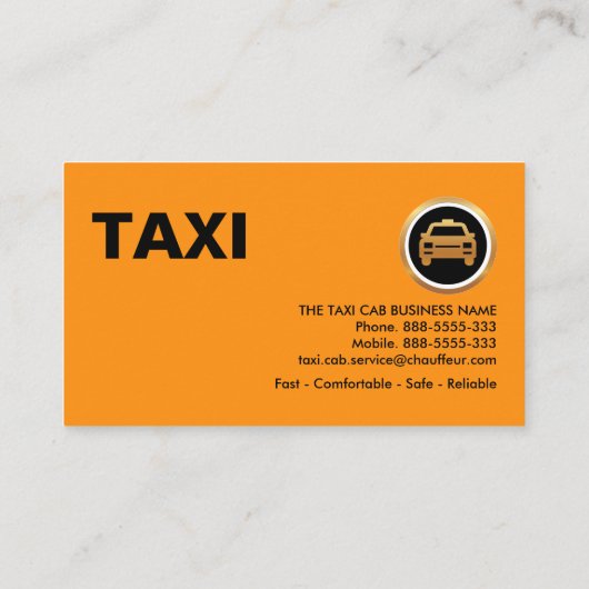 イエロータクシー波駆動車 名刺 (裏面)