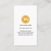 イエロータクシー輸送タイヤタクシー運転手 名刺 (裏面)