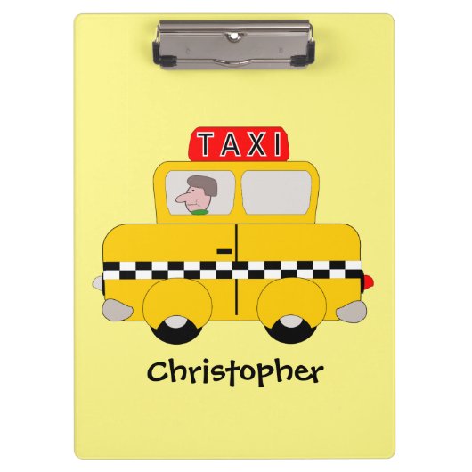 イエロータクシー クリップボード (正面)