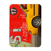 イエロータクシー&グラフィティ，エクアドル マグネット (縦)