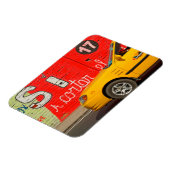 イエロータクシー&グラフィティ，エクアドル マグネット (左側)