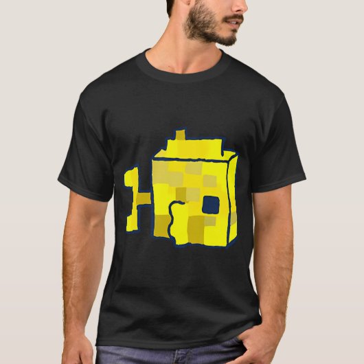 イエロータング Minecraft Tシャツ (正面)