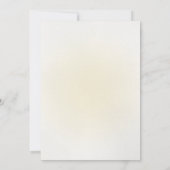 イエロータンデム自転車結婚式招待状 招待状 (裏面)