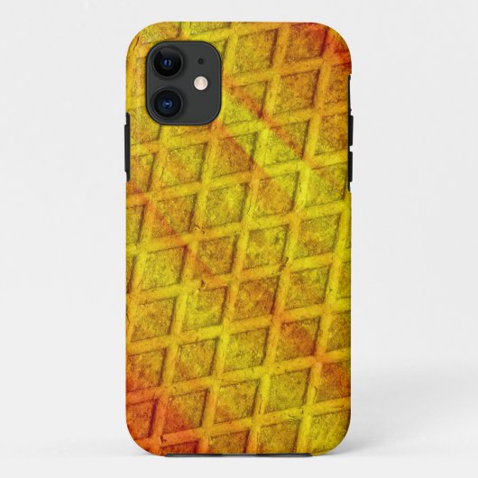 イエローダイヤモンドさびメタル2 Case-Mate iPhoneケース (裏面)