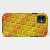 イエローダイヤモンドさびメタル2 Case-Mate iPhoneケース (裏面(横))