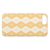 イエローダイヤモンドパターン Case-Mate iPhoneケース (裏面(横))
