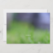 イエローダクリングスイースター招待状 招待状 (裏面)