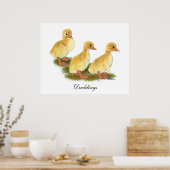 イエローダクリング ポスター (キッチン)