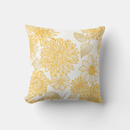 イエローダシーズ&ダリアス |フローラ装飾用クッション クッション