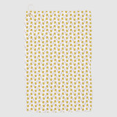 イエローダックのゴルフタオル ゴルフタオル (正面)