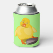 イエローダッククーラーボックス 缶クーラー (缶裏面)