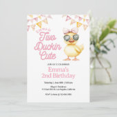 イエローダックテーマ2ダッキンキュート2歳 招待状 (スタンド正面)