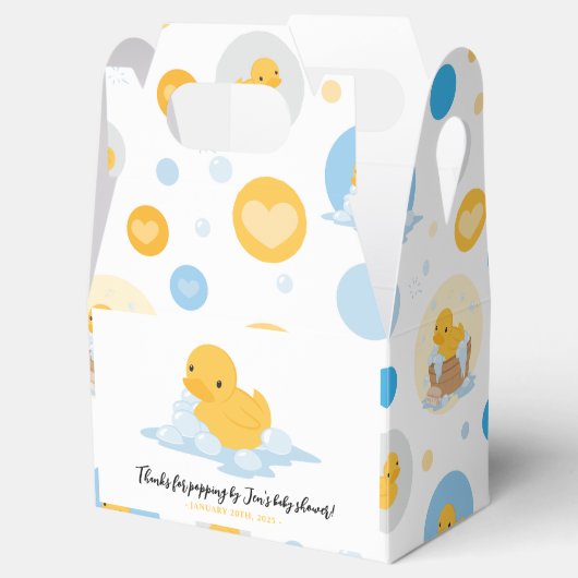 イエローダックバブルバスパーティー特典ボックス フェイバーボックス (オープン)