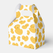 イエローダックパパターン(の模様が)あるーティー特典ボックス フェイバーボックス (正面サイド)