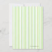 イエローダックベビーカラフルシャワー招待状 招待状 (裏面)