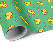 イエローダックラッピング紙 ラッピングペーパー (ロールコーナー)