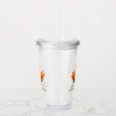 イエローダック誕生日アクリルタンブラー アクリルタンブラー (右)