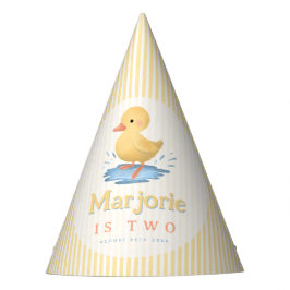 イエローダック こども プールパーティー 誕生日 パーティーハット