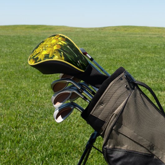 イエローダッフォジルスアイチーリー春の花 ゴルフヘッドカバー (インサイチュ)