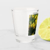 イエローダッフォジルスアイチーリー春の花 ショットグラス (左)