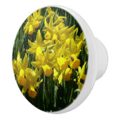 イエローダッフォジルスアイチーリー春の花 セラミックノブ (右)