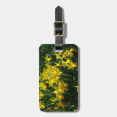 イエローダッフォジルスアイチーリー春の花 ラゲッジタグ (正面縦)