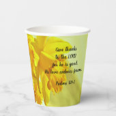 イエローダッフォジルス聖なる書物、 経典 紙コップ (正面)