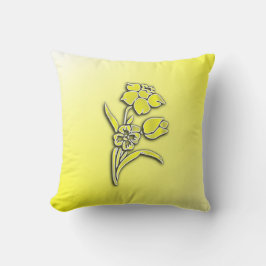 イエローダッフォディル クッション