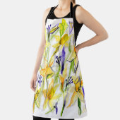 イエローダフォジルスウォーターイラストレーション エプロン (インサイチュ)