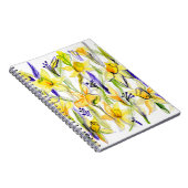 イエローダフォジルスウォーターイラストレーション ノートブック (右側)