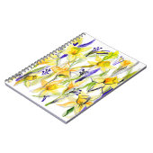 イエローダフォジルスウォーターイラストレーション ノートブック (左側)