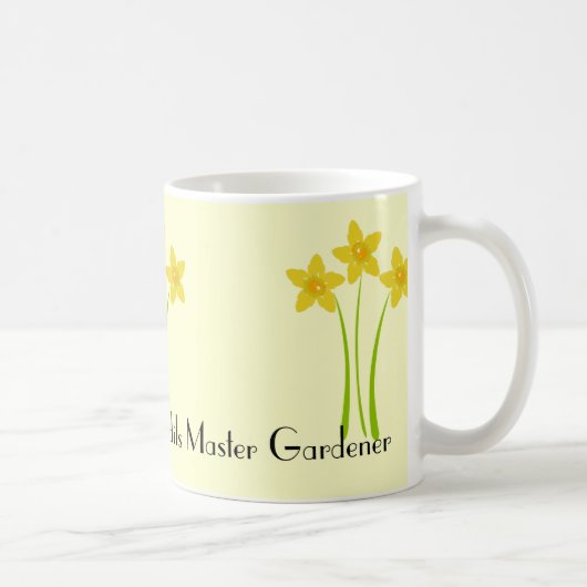 イエローダフォジルスマスターガーデナーマグ マグカップ (右)