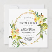 イエローダフォディルイースターブランチ広場 招待状 (正面)