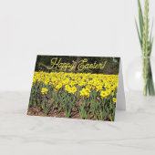 イエローダフォディルガーデンフローライースター シーズンカード (正面)