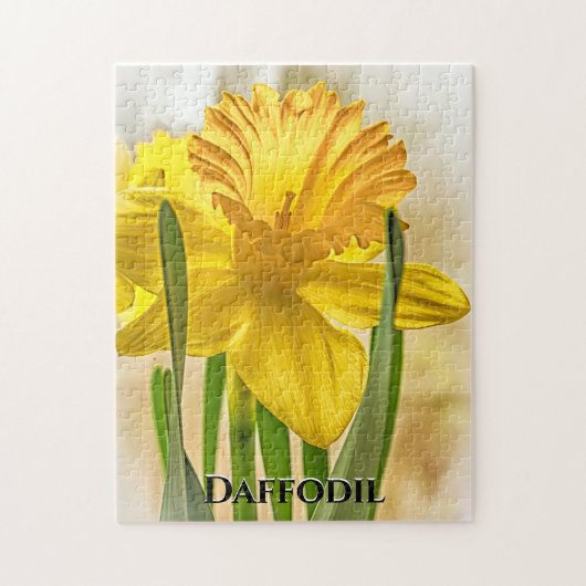 イエローダフォディル春花の写真 ジグソーパズル (縦)