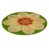 イエローダリアオングリーンフローラ カッティングボード (角)