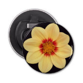 イエローダリアオンブラックフローラ 栓抜き (正面)