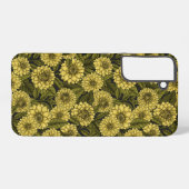 イエローダリアガーデン SAMSUNG GALAXYケース (裏面横)