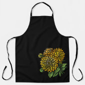 イエローダリアスフローラエプロン エプロン (正面)