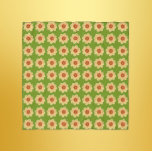 イエローダリアフローラルパターンオングリーン スカーフ<br><div class="desc">ライムグリーンの背景に黄色のDahlia開花の写真のイメージを特色とし、繰り返しパターンで印刷されたこの正方形のスタイル、シフォンスカーフであなたのワードローブをアクセント。素敵なフローラデザイン!スカーフサイズを選択する。</div>