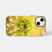 イエローダリア花 iPhoneケース (裏面横)