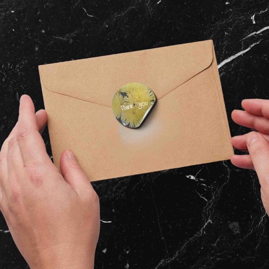 イエローダリア – ありがとう ラウンドシール