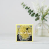 イエローダリア スクエア名刺 (スタンド正面)